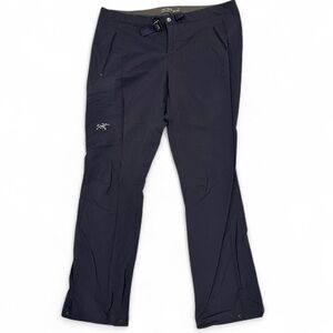 Arc’teryx Women’s Gamma LT Pants Black Sapphire Size 16 Belt
